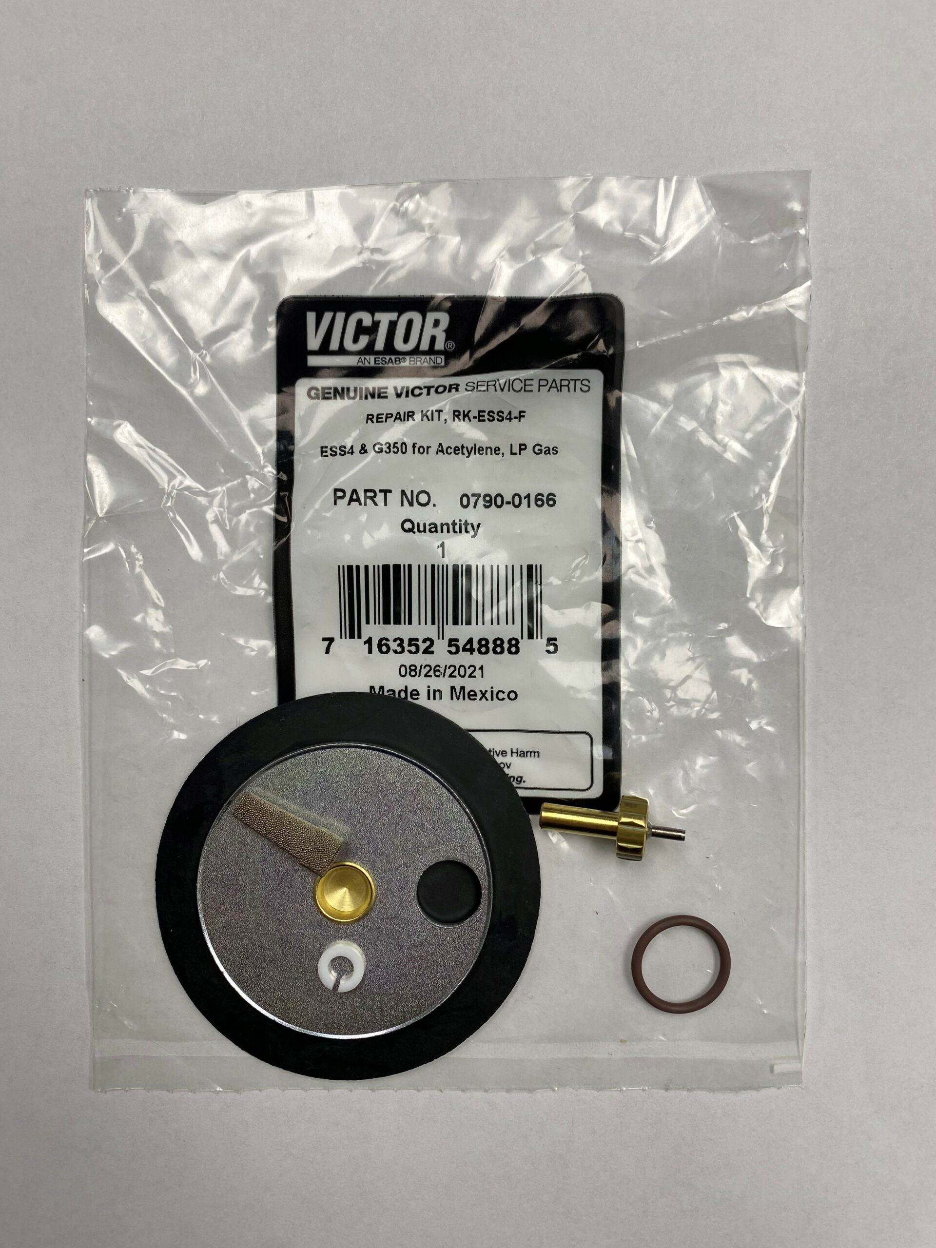 07900166 ESS4 Acetylene Repair Kit Regulator and Torch Exchange, Inc.