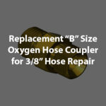 oxygen hose coupler replacement